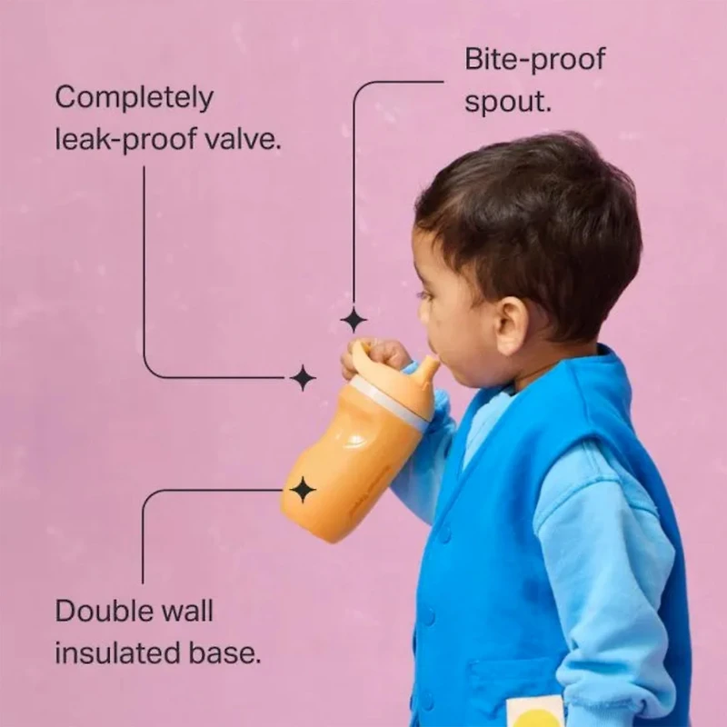 Gobelet Isotherme (2)  -Bleu/ Orange