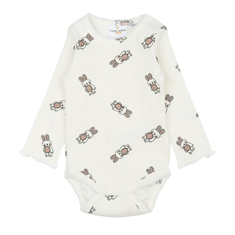 Pippa Rib Bodysuit 3-12m