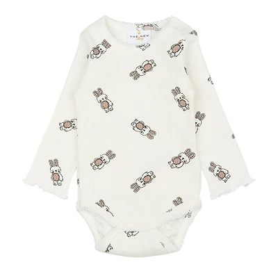 Pippa Rib Bodysuit 3-12m