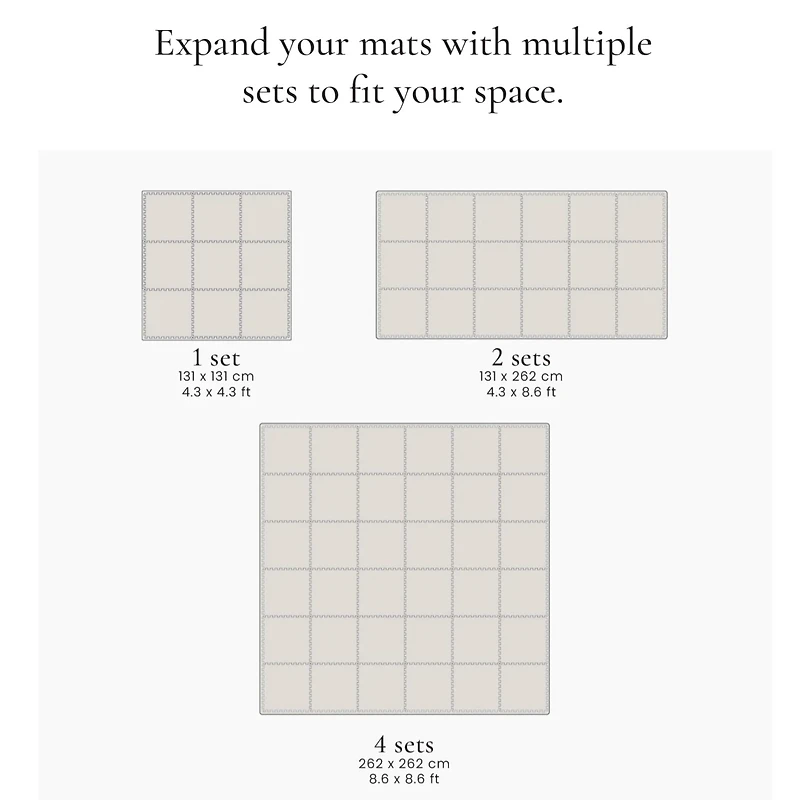 Puzzle Play Mat - Blush 