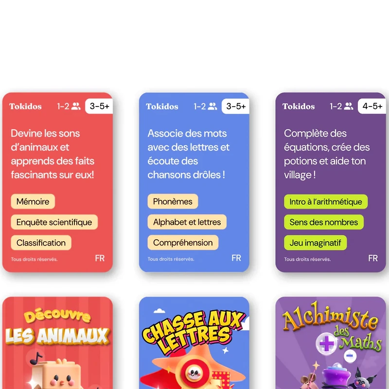 Tokidos Bundle Petits Apprenants