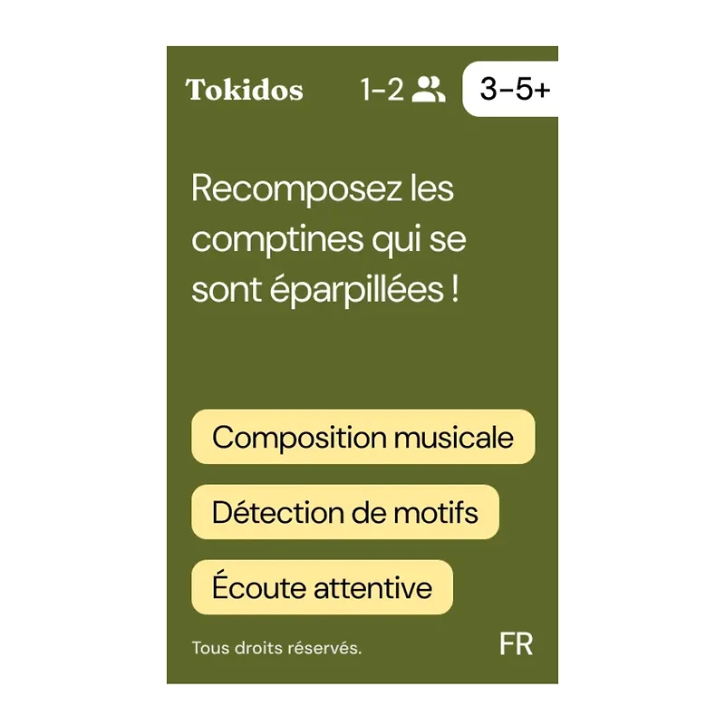 Jeu Compose Les Comptines (French)