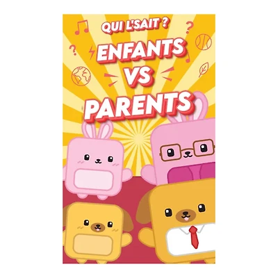 Jeu Qui L'sait? Enfants Vs Parents (French)