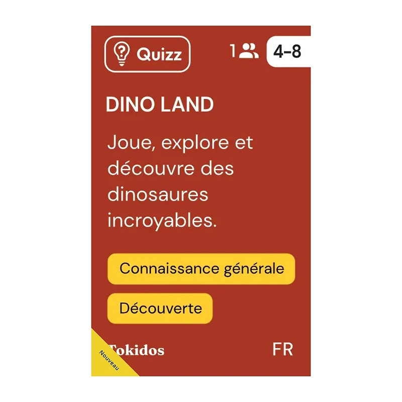 Jeu Dinoland (French)