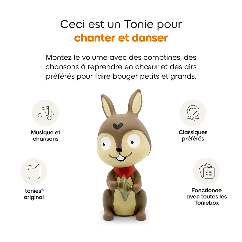 Favourite Children's Songs - Sing along Tonie Figurine (French)