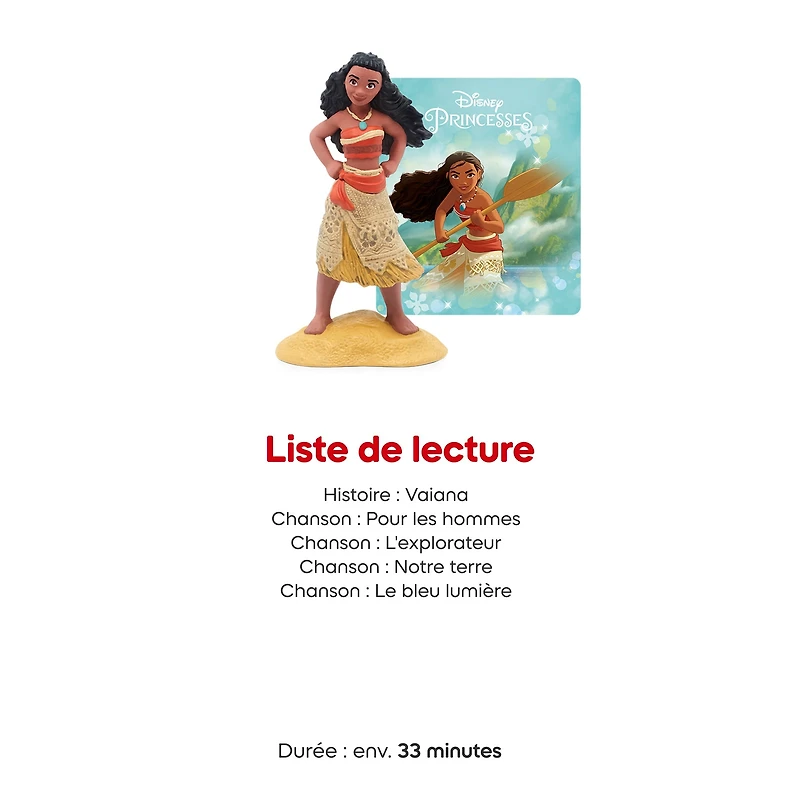 Disney Moana Tonie Figurine (French)