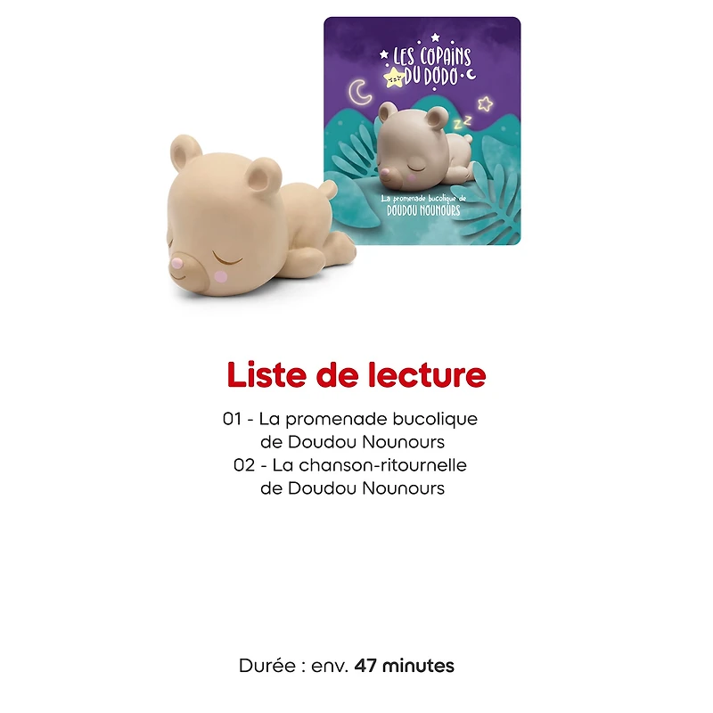 Les copains du dodo - Doudou Nounours Tonie Figurine (Français)