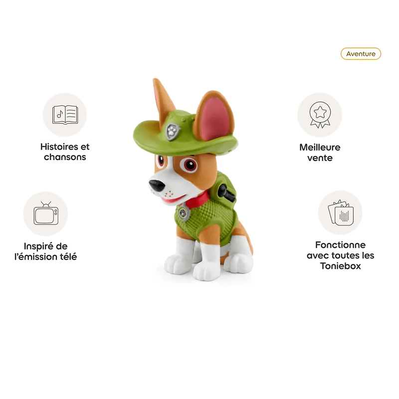 Tracker Figurine – Paw Patrol (French)