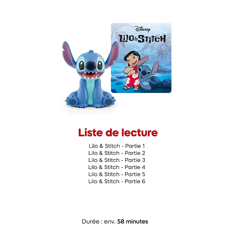 Disney Lilo et Stitch Tonie Figurine (French)