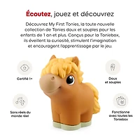 My First Tonies: Ferme - Vache, Cochon et Cheval Ensemble de 3 (Français)