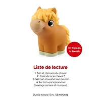My First Tonies: Farm Set - Cow, Pig and Horse Set of 3 (French)