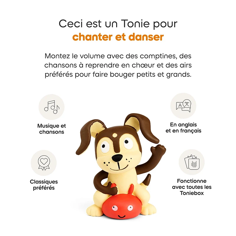 Toniebox 2 - Mon premier coffret Playtime Puppy – Rouge (bilingue)