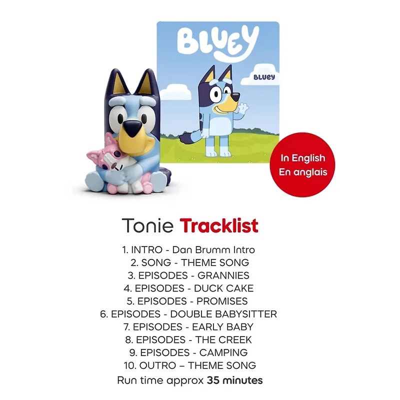 Ensemble de Départ Toniebox 2 Bleu + Bluey