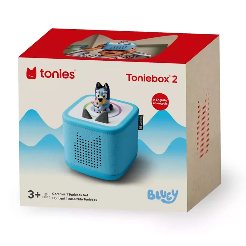 Ensemble de Départ Toniebox 2 Bleu + Bluey