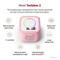 Bluey Toniebox 2 Starter Set - Pink