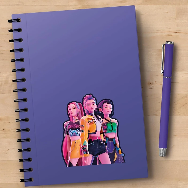 Autocollant K-Pop Girl Band