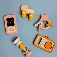 Wooden Silicone Baby Camera Mr. Lion