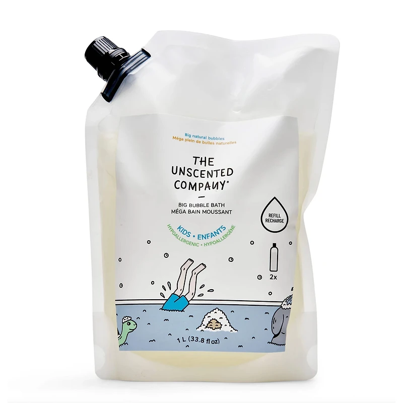 Méga bain moussant - Recharge de 1L