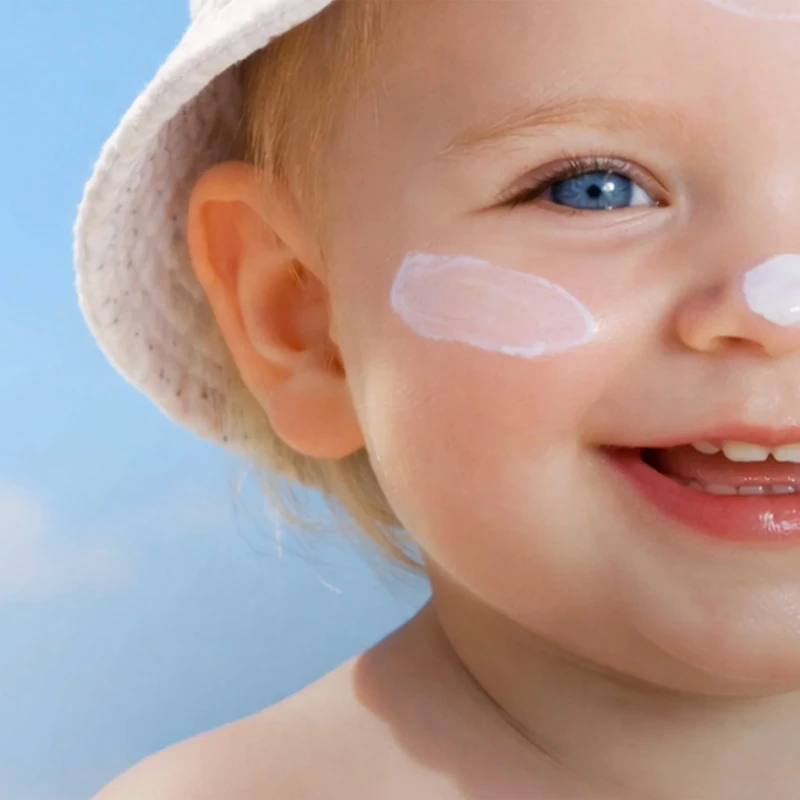Crème Solaire Visage et Corps Bébé FPS 50