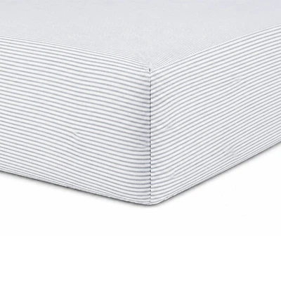 Crib Sheet- Blue Stripe 
