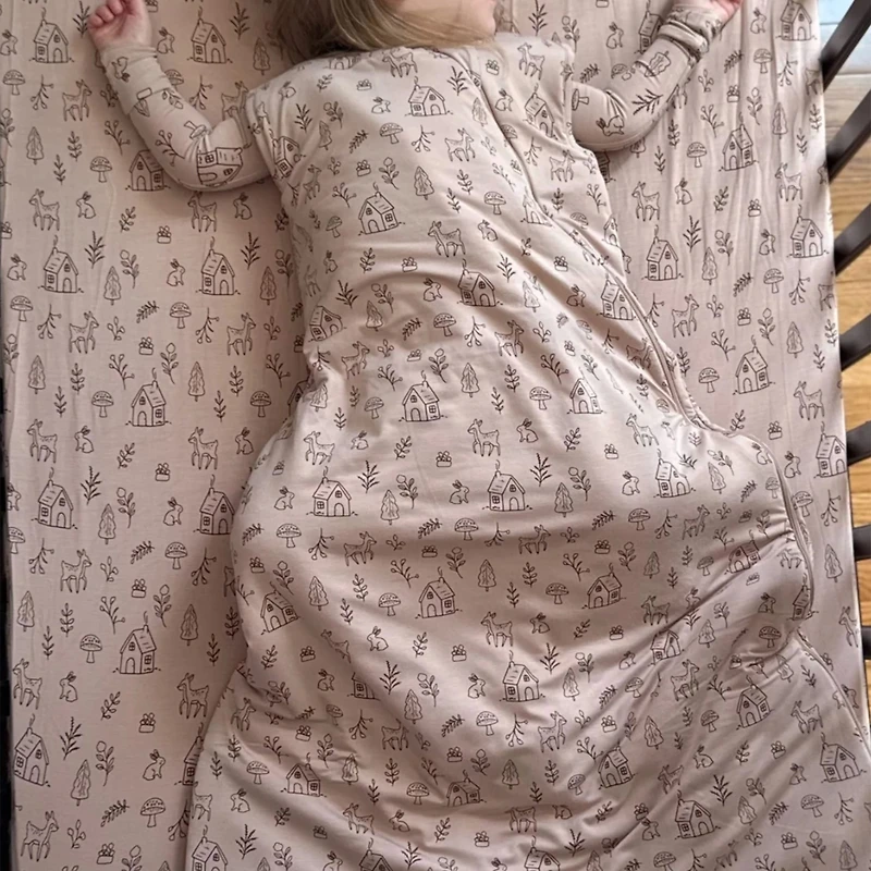 Sleep Sack 9-18m - Pink Forest Do-re-mi