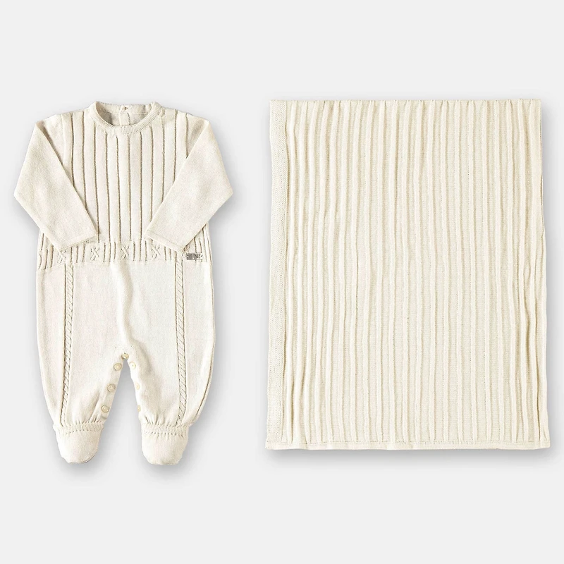 Ens Combi & Couverture 0-6m