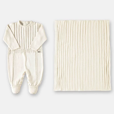 Ens Combi & Couverture 0-6m