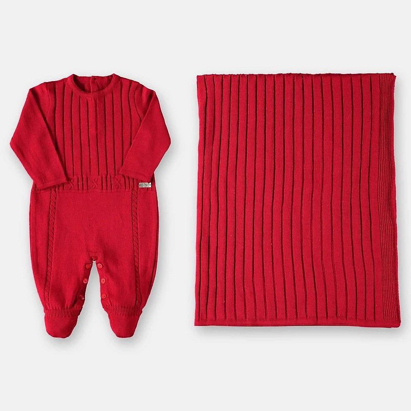 Ensemble Combinaison & Couverture 0-6mois