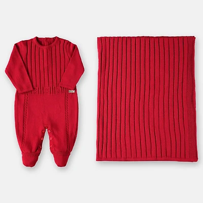 Ensemble Combinaison & Couverture 0-6mois