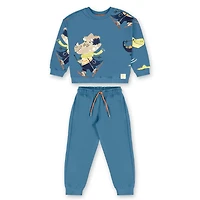 Ensemble de Deux Pièces Ski Dinos 2-8ans