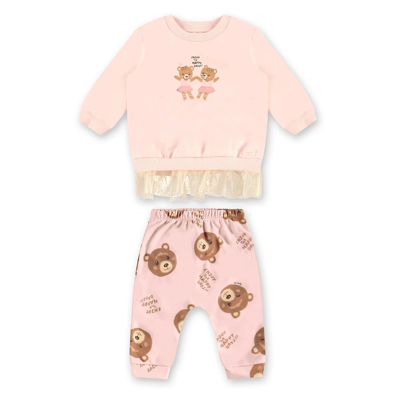 Ballerina Teddies Set 3-24m