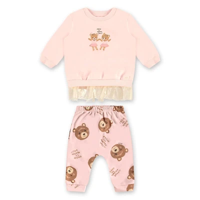 Ballerina Teddies Set 3-24m