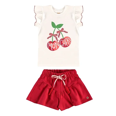 Cherries 2 Piece Set 2-8y