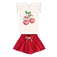 Cherries 2 Piece Set 2-8y