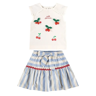 Ensemble Deux Pièces Cute Cherries 2-8ans