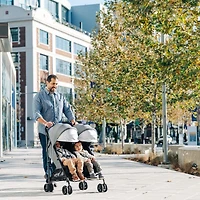 G-Link V2 Double Stroller - Greyson