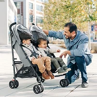 G-Link V2 Double Stroller - Greyson