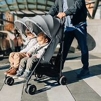 G-Link V2 Double Stroller - Greyson