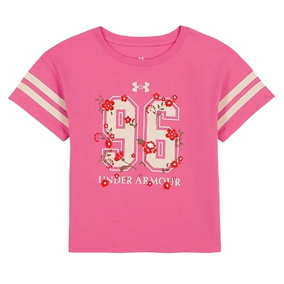 Floral Varsity Tee 4-6x