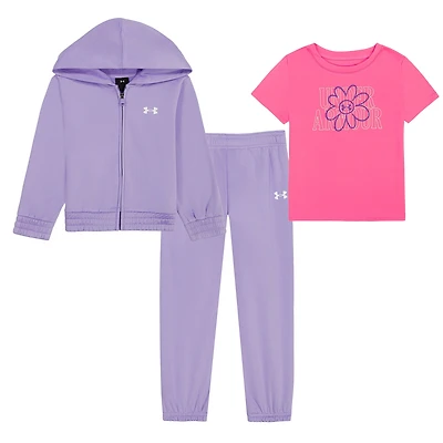3pc Full-zip Hoodie 4-6x