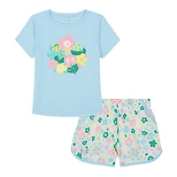 Ditsy Flower Short Set 12-24m