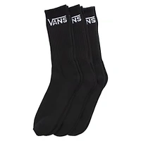 Classic Crew 3-pack Socks Sizes 1-6