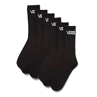 Bas Paquet de 6 Classic Crew Pointures 6.5-9