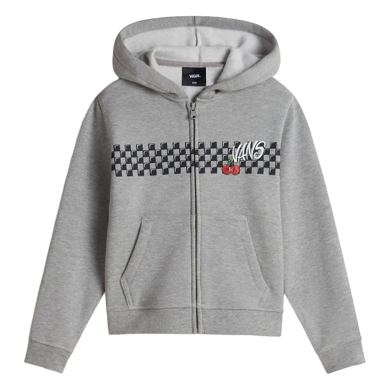 Cherries Zip Hoodie 3-6x