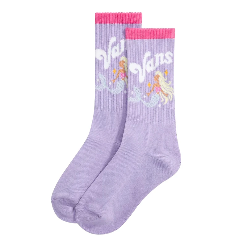 Ticker Mermaid Socks Sizes 10.5-3
