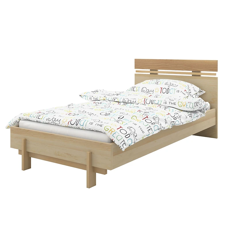 Sydney Twin Bed - Natural