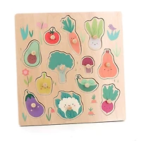Vegetables Peg Puzzle