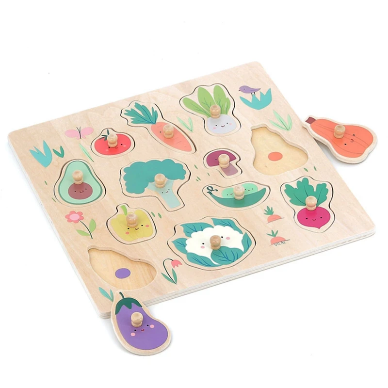 Vegetables Peg Puzzle