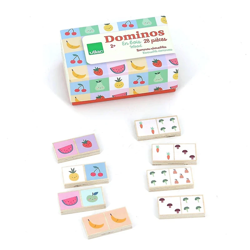 Fruits & Vegetables Dominoes