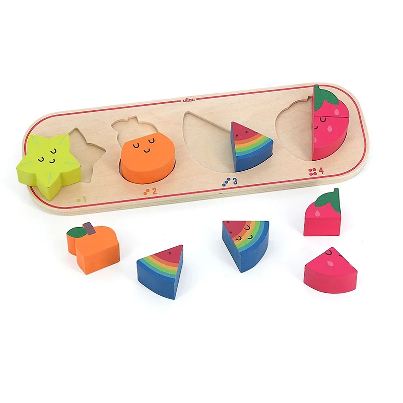 1,2,3 Et 4 Fruits